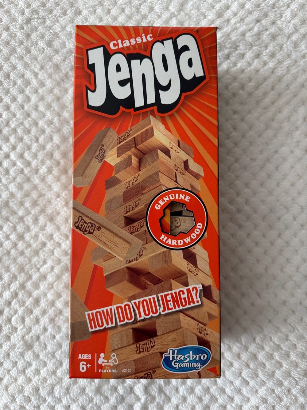 🆕🎲 Classic Jenga Game – Genuine Hardwood Blocks
